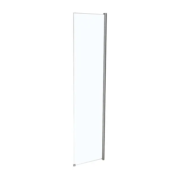 Vente Flash Battant douche italienne verre trempe transparent l45xH200cm KINDFORD