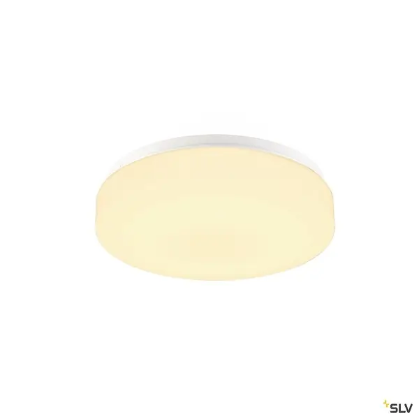 Applique et plafonnier intérieur rond LIPSY® 30, Drum, blanc, LED - Ø 30 cm SLV Prix Réduit