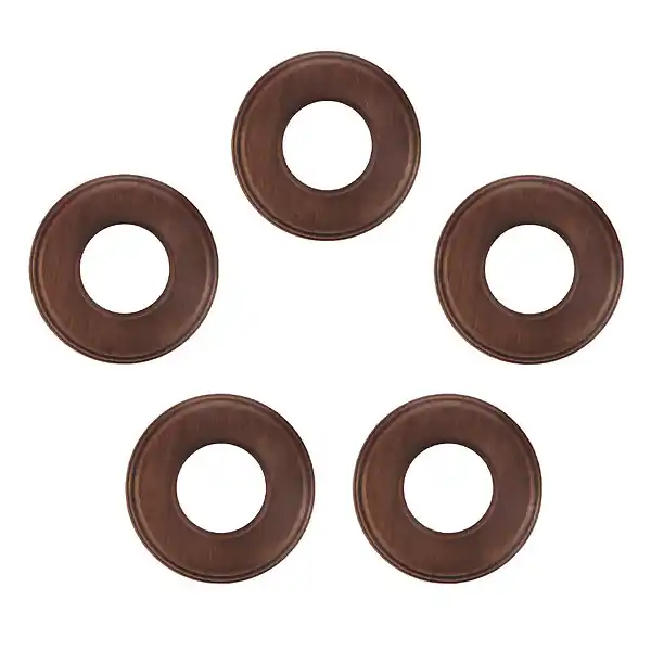 Solde FONTINI Lot de 5 socles 1 poste en bois de hêtre vieilli – Garby Colonial