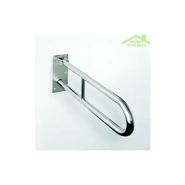 Barre d‘appui relevable en forme U HELP en acier inoxydable BEMETA Bon Plan