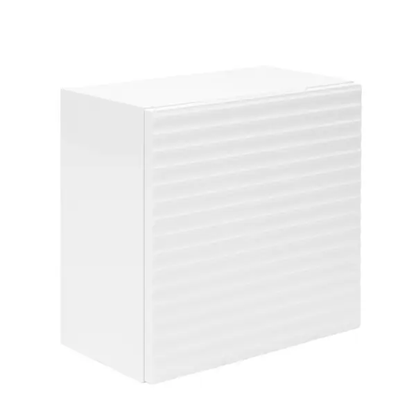 Meuble de salle de bain bas Naturel Savona 40,2x39,6x21,7 cm blanc brillant (SAVONAH40BI) Promotion
