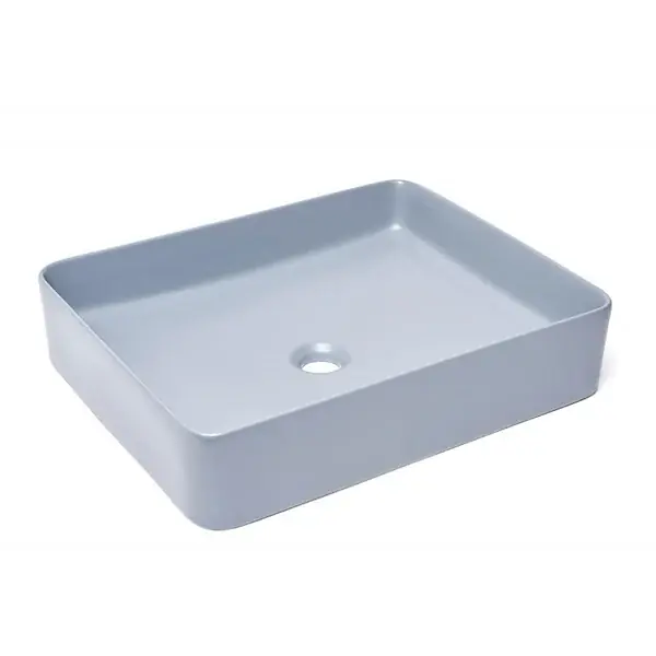 Commande En Gros Swiss Aqua Technologies Infinitio Vasque à poser 50 x 40 x 11 cm, sans trop-plein, Bleu foncé mat (SATINF5040DBLM)