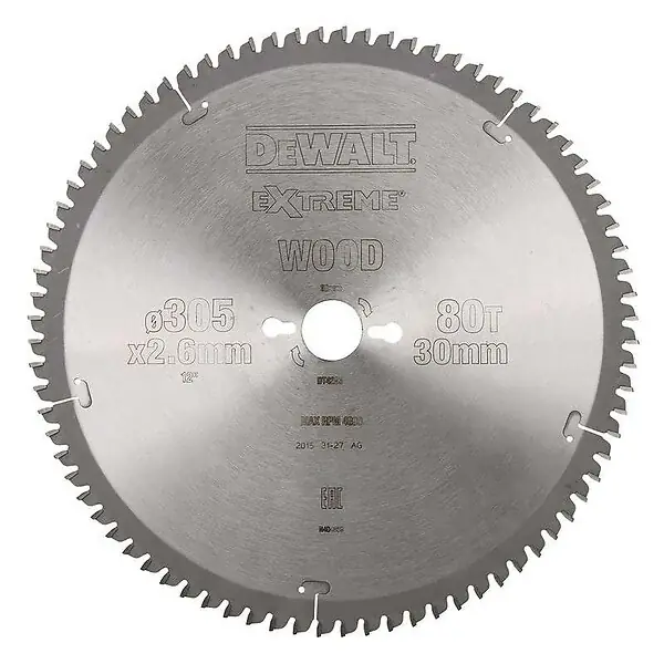 Lame DEWALT DT4283 Ø 305mm pour Scie circulaire Expédition Rapide