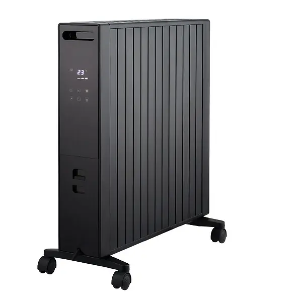 Radiateur mobile sans huile 2000W THOMSON MILLO noir Nouvelle Collection
