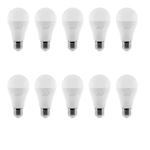 Remise 10 ampoules connectées WIFI LED E27 10W RVB complet - Otio