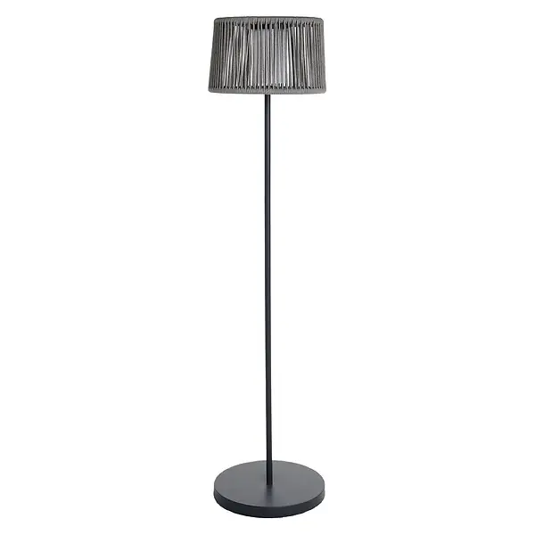 Quantité Limitée Lampadaire solaire SOLEO en corde H145 cm LUMISKY