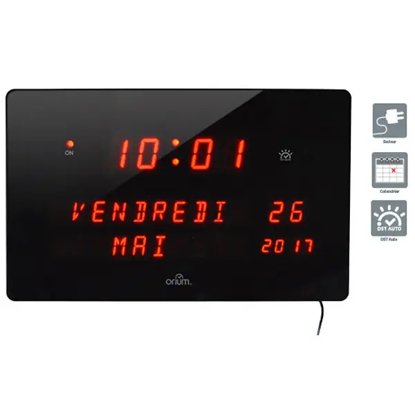 Horloge calendrier Imera - Orium Promotion