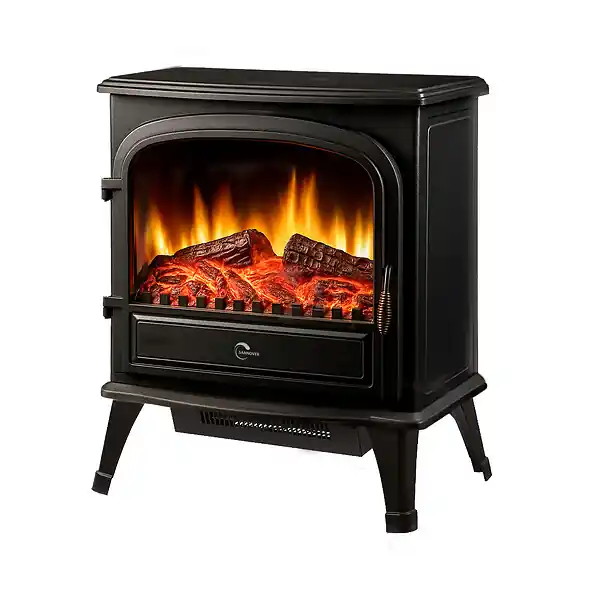 Poêle/Cheminée Electrique Tamos 2000 W 63,5 x 28 x 51cm Sannover Commander Maintenant