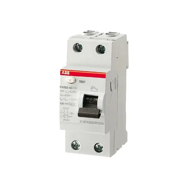 Populaire Interrupteur différentiel FH202 - 63A - Type A ABB