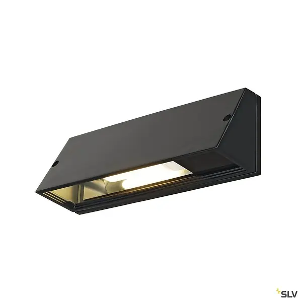 Applique extérieure SLV PEMA®, noir, E27, 15W max, IP65 Prix Réduit