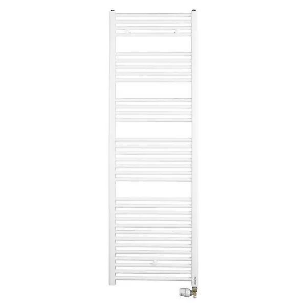 Prix Promo Sèche-serviettes Atlantic 2012 - 408W - Blanc - Eau chaude - Raccord central