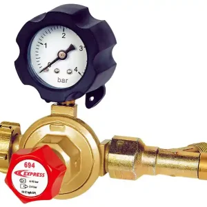 Acheter Direct Détendeur propane avec bouton de sécurité et manomètre EXPRESS