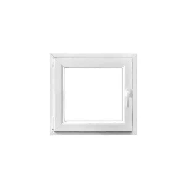 Commander Vite Fenêtre PVC 1 vantail gauche - Blanc - L.75xH.80cm QUADROFORM
