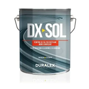 Peinture de sol polyuréthane DX Sol gris gendre 7040 3L - DURALEX - 112100341 Offre Du Jour