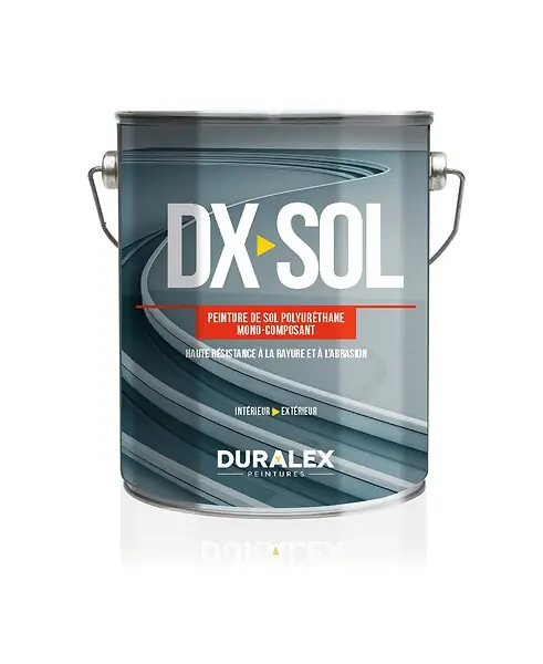 Réduction Peinture de sol polyuréthane DX Sol blanc 9003 3L - DURALEX - 112100154