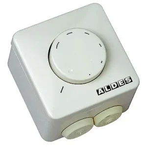 Acheter En Ligne Variateur tension 1,5 A monophasé - Variateur de tension 1,5 A. L82 x H82 x P65 (mm) ALDES