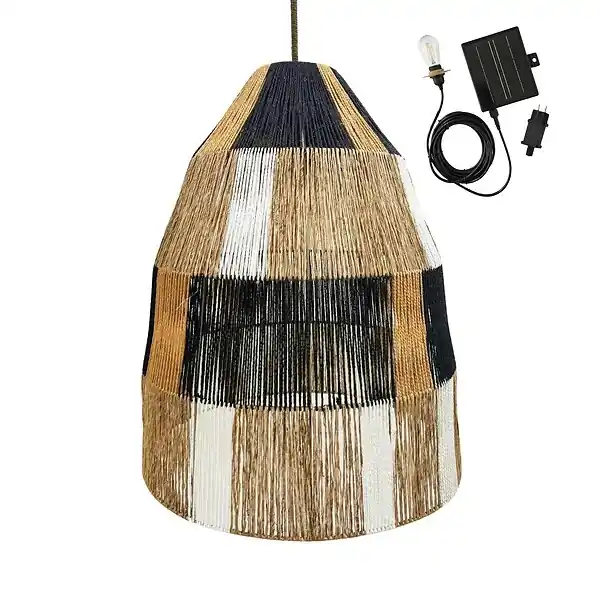 Suspension solaire bohème ZAHARA SOLAR D50cm LUMISKY Haute Qualité