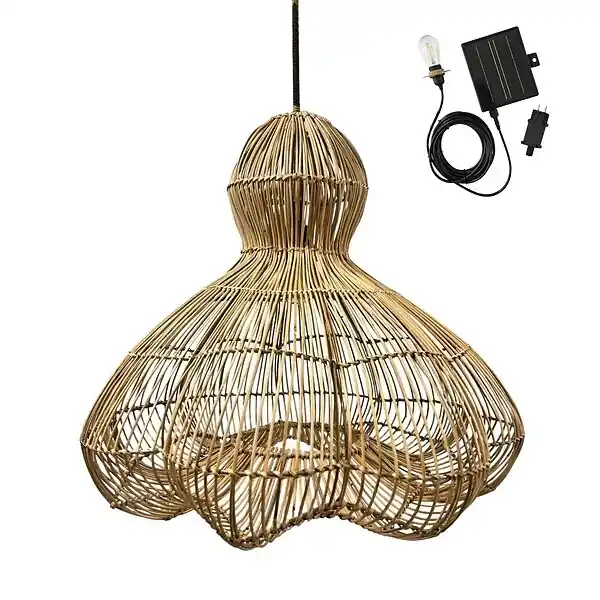 Suspension solaire bohème RONDA SOLAR H60cm LUMISKY Petit Prix