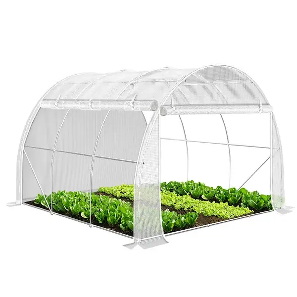 Soldes Serre de jardin Toute Saison 9m2 avec portes laterales VOUNOT