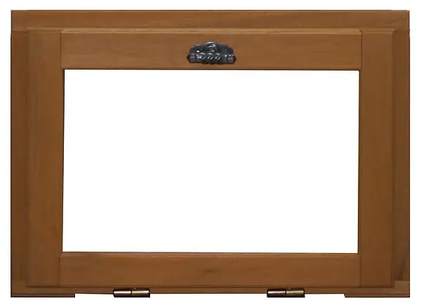 Abattant bois exotique 45x60cm châssis 1 vantail TOTEM Retour Gratuit