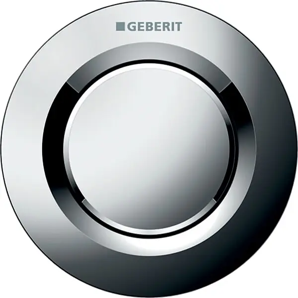 Commander Vite Poussoir pneumatique à encastrer chromé brillant - GEBERIT - 116.040.21.1