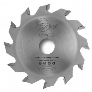 Remise Lame Carbure à Rainer D.150x3,0x30 12z Plate / Bois Leman