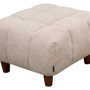 Ottoman pour canapé droit "Matignon" - 70 x 70 x 46 cm - Beige HABITAT ET JARDIN Dernière Chance