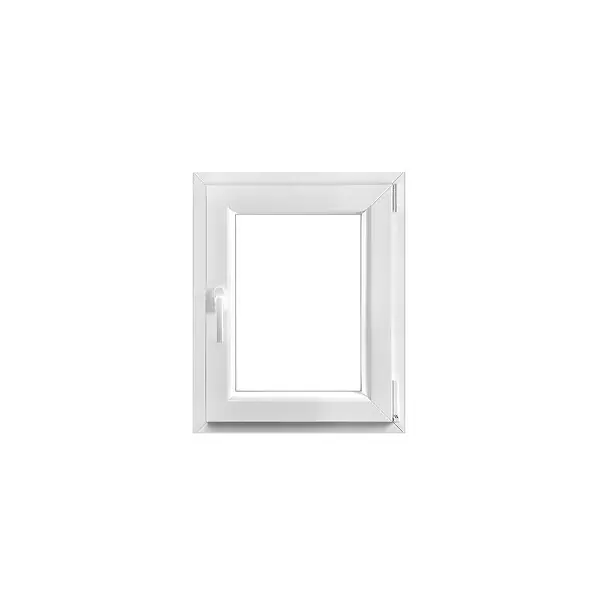 Nouveauté Fenêtre PVC 1 vantail française - Blanc - H.980xL.850mm QUADROFORM