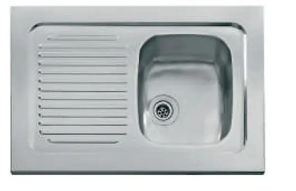Solde Evier monocuve inox SPX avec égouttoir 900x600cm à poser MAN 711-900 - FRANKE - 082508