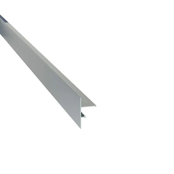 Profilé de finition clipsable pour terrasse sur plots - JOUPLAST - Gris - 70 mmmm Commande En Gros