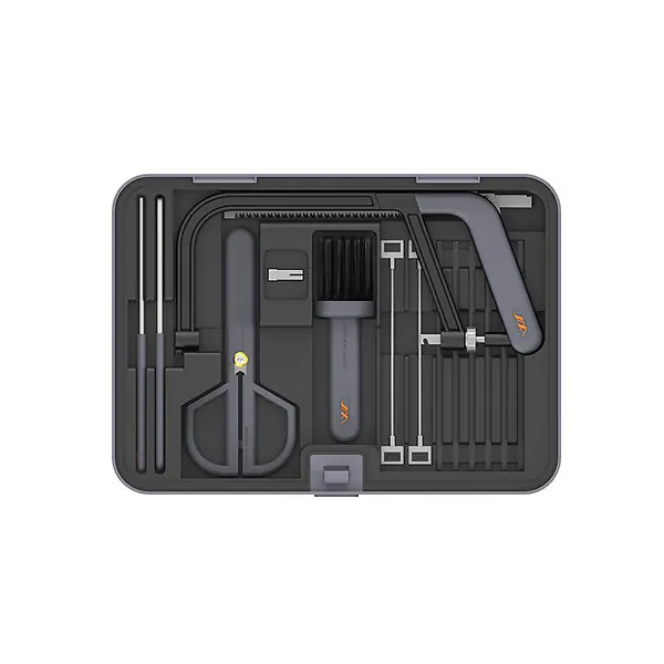 Petit Prix Caisse à outils compacte acier 14 pièces 1.53Kg JIMIHOME