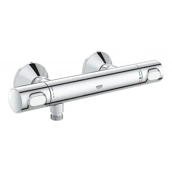 Grohe Precision Flow Mitigeur de douche thermostatique, SafeStop, Chrome (34840000) Promotion