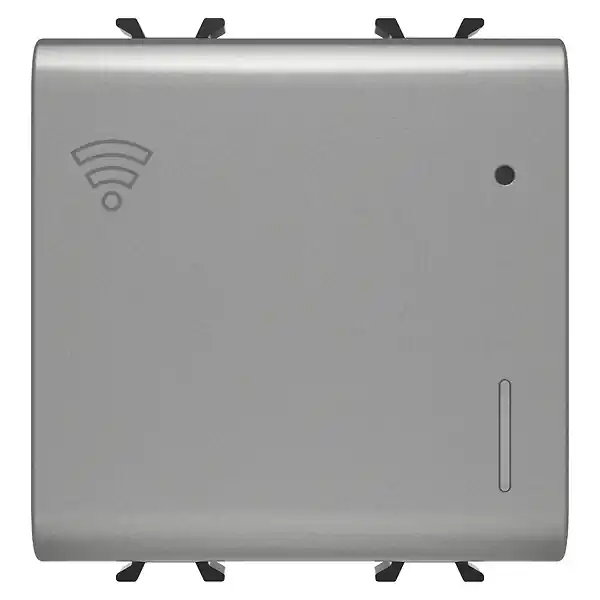 Promotion Saisonnière Passerelle domotique ChoruSmart finition titane 2 modules avec technologie Zigbee - GEWISS - GW14840
