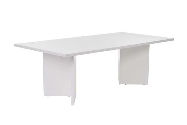 Table basse en bois "Sabin" 119 x 60 x 40 cm - Blanc HABITAT ET JARDIN Soldes