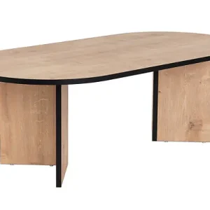 Table basse en bois "Sable" 119 x 60 x 40 cm - Chêne saphir HABITAT ET JARDIN Usine Directe