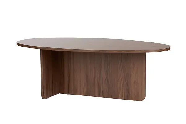 Table basse en bois "Orba" - 120 x 65 x 40 cm - Noyer HABITAT ET JARDIN Bon Plan