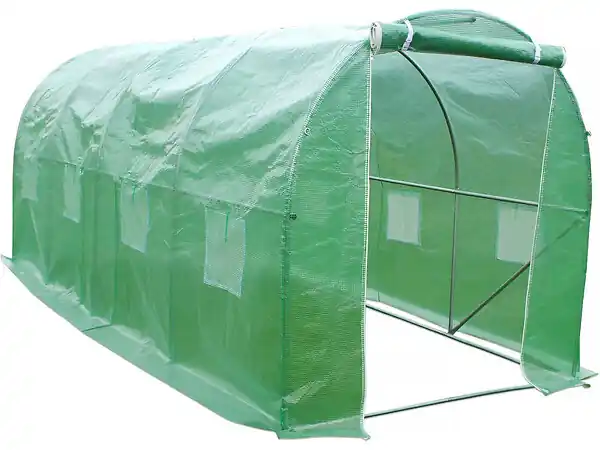 SERRE TUNNEL DE JARDIN ALTHEA - 9M² - 4.5 X 2 X 2 HABITAT ET JARDIN Top Vente