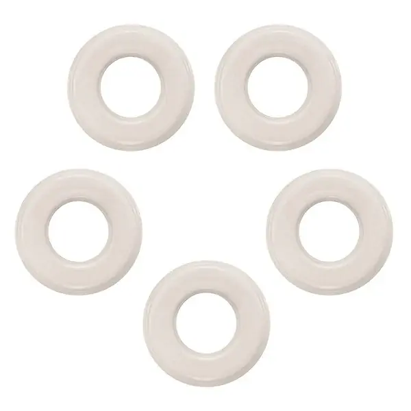 FONTINI Lot de 5 socles 1 poste porcelaine blanche Garby Colonial – Plaques décoratives Offre Limitée