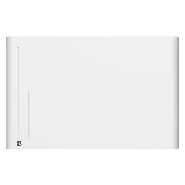 Radiateur électrique fixe à inertie sèche céramique - BESTHERM - ALBA 1500W - horizontal blanc Certifié