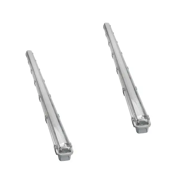 Lot de 2 réglettes étanches IP65 24W - Zenitech Top Vente