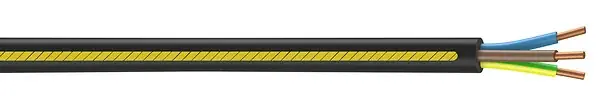 Câble électrique - 3 conducteurs cuivre - 2,5mm² - 100m Jusqu'à Épuisement Des Stocks