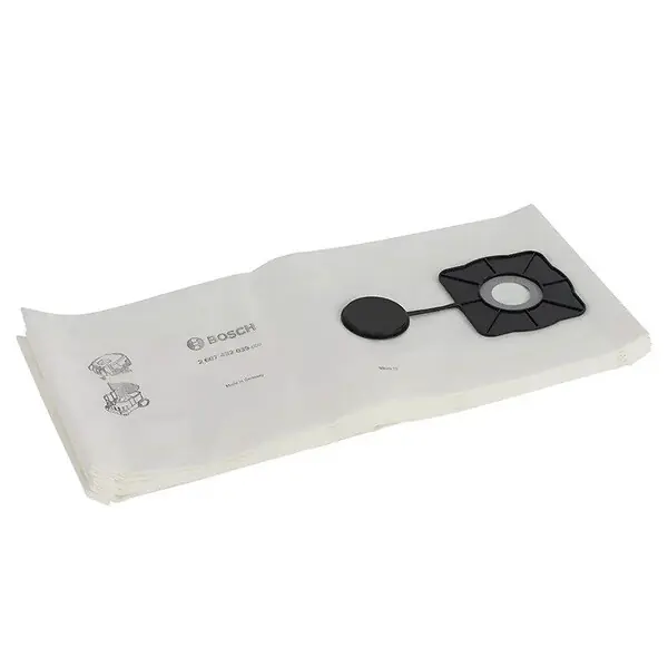 Lot de 5 sacs-filtres pour liquide BOSCH 2607432039 - Pour GAS 35-55 Vente Directe