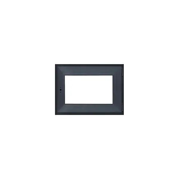 Certifié Fenêtre 1 vantail PVC - Anthracite - H.480xL.450mm QUADROFORM