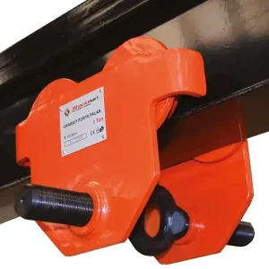 Chariot porte palan manuel mise en place rapide 500kg 55-220mm PT05-A Stockman Prix Bas