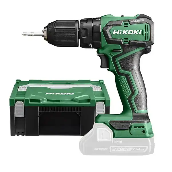 Acheter En Ligne Perceuse-Visseuse à percussion 18V HIKOKI DV18DDW2Z 55 Nm en coffret HSC II (vendu sans batterie)