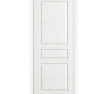 Vente Flash Bloc porte 3 panneaux sapin - Prépeint blanc - H.204xL.73cm BALLAY