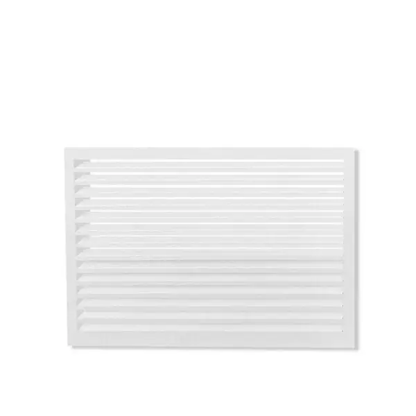 Haute Qualité Face dos pour cache en aluminium gris clair taille S - DECOCLIM - 23AS7035-DOS