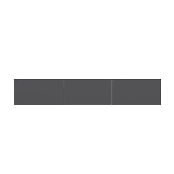 Produit De Marque Meuble TV en bois "West" 150 x 32 x 30 cm - Anthracite HABITAT ET JARDIN