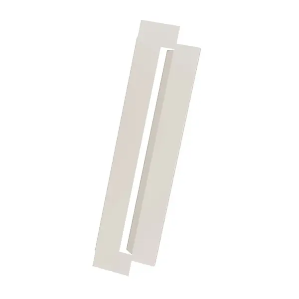 Lot de 2 joues latérales en alu blanc crème taille L - DECOCLIM - DECOCLIM-23AL9001-JLAT Nouvel Arrivage