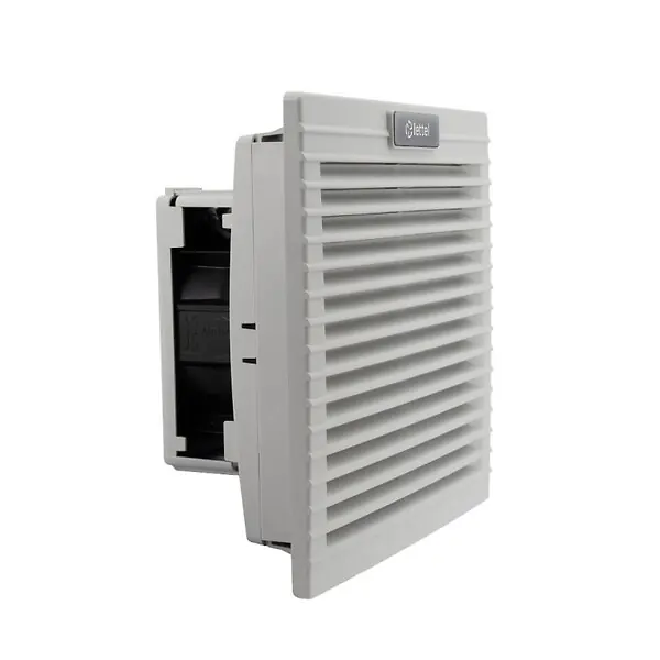 Authentique Grille 204x204 pour ventilateur 24V et filtre pour armoire électrique - LETTEL - GTA-176-VFF-24